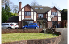 Front view of our home
