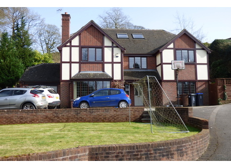 Front view of our home