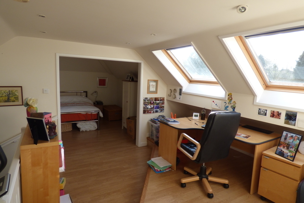 Third Floor Study and Bedroom