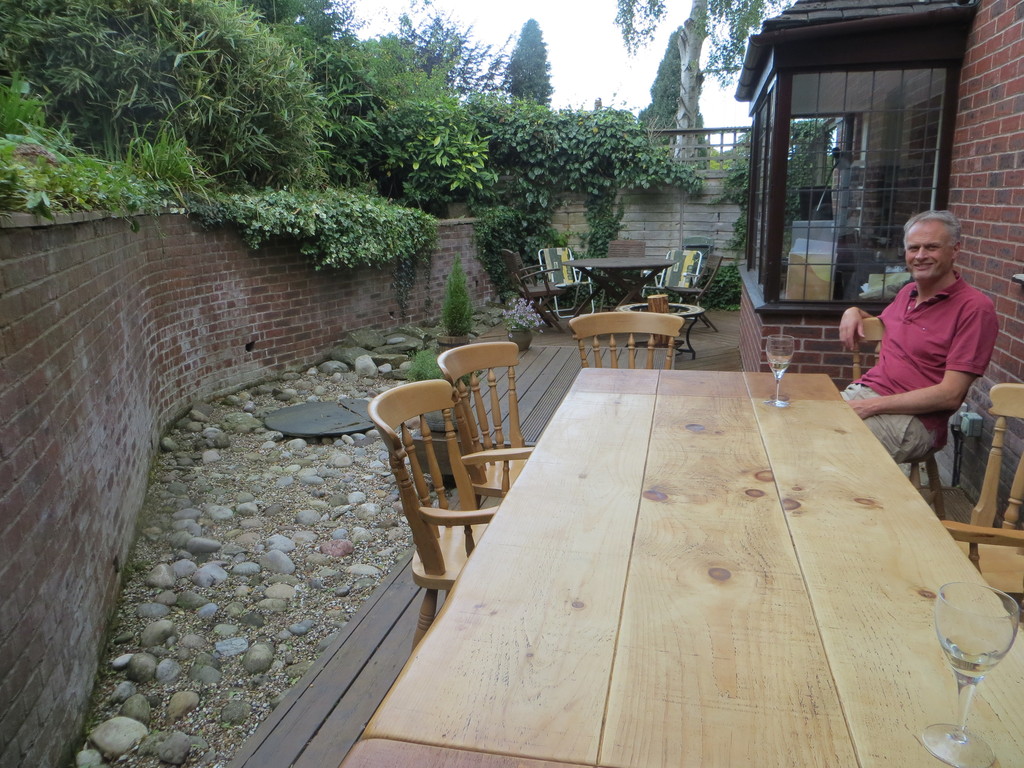 Outdoor decking area 