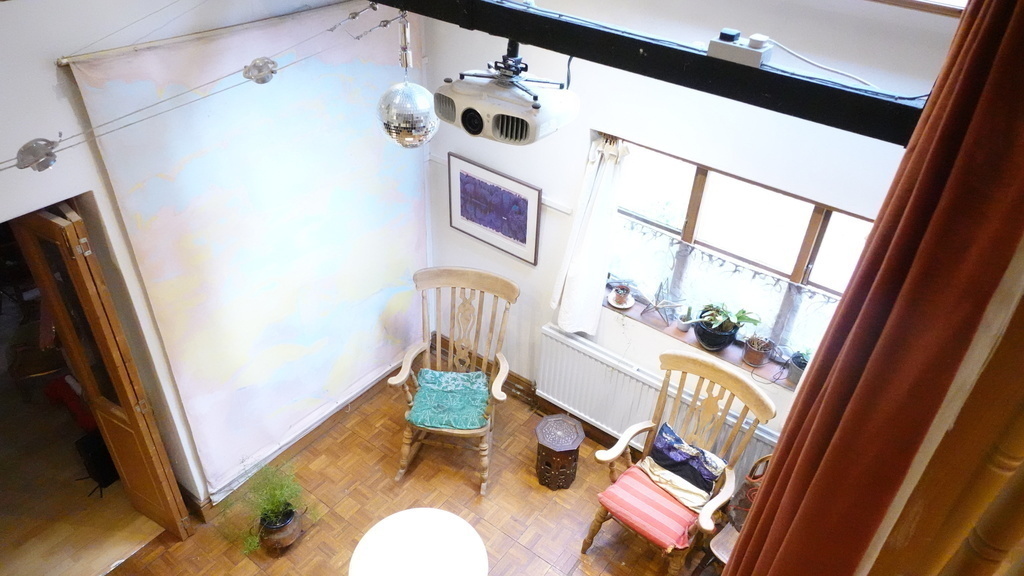 Studio - Aerial View from Minstrel's Gallery