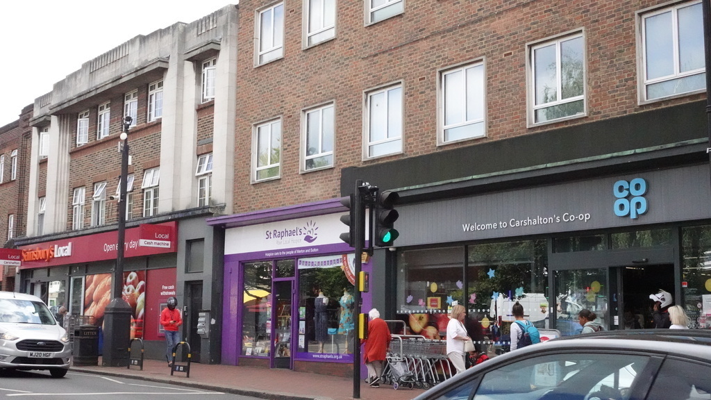 Local Supermarkets - Coop & Sainsburys on Carshalton High Street