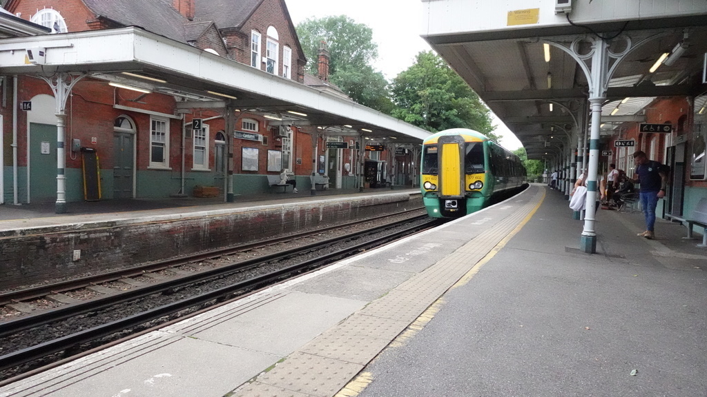 Carshalton Railway Station Platform