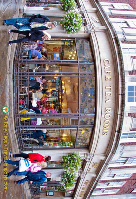 Betty's Tea Rooms York. Famous for traditional English Afternoon Tea and cakes. 