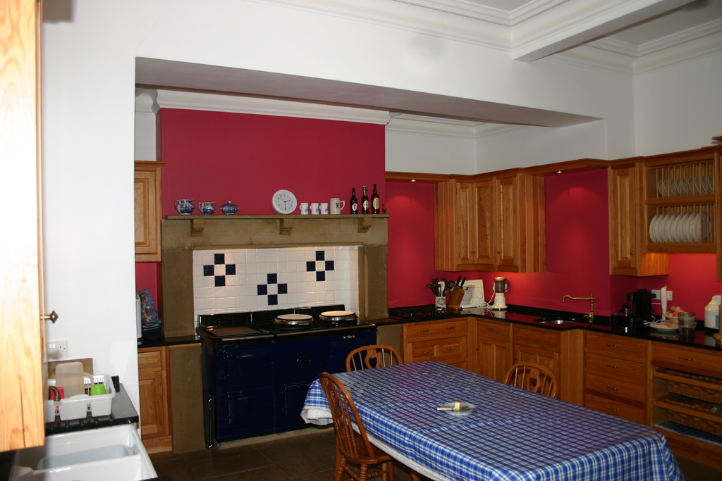 Kitchen with Aga