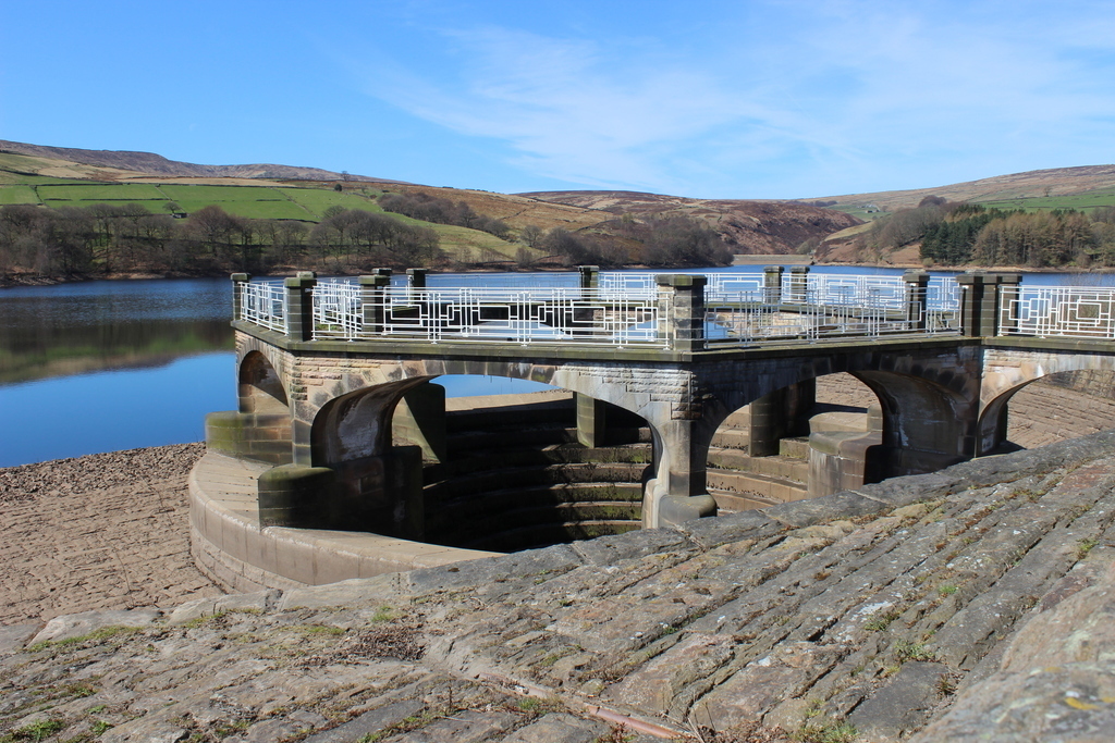 Digley Reservoir in nearby Holmfirth (Last of the Sumer Wine country)