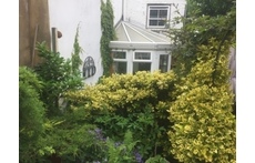 View of house from back garden 