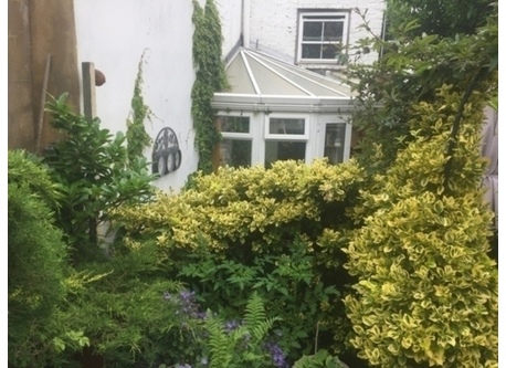View of house from back garden 