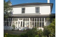 Front of the house. It was built in 1839. The verandah was added about 1890.