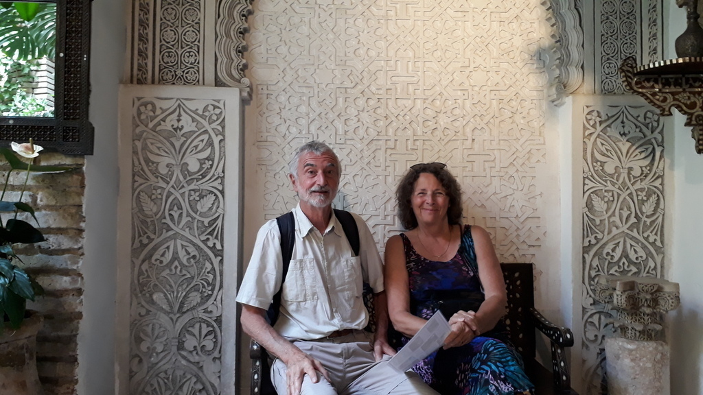 Gill and Ian in Cordoba