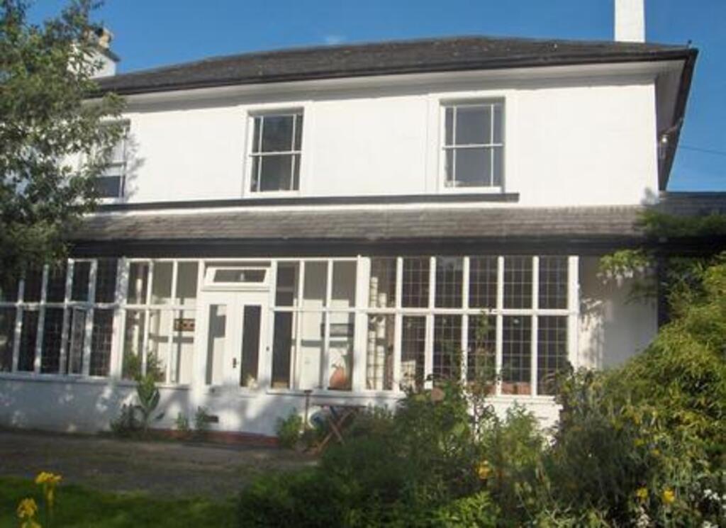 Front of the house. It was built in 1839. The verandah was added about 1890.