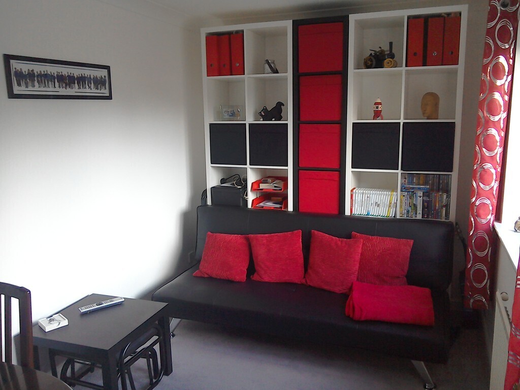 Study/ TV room with double sofa bed