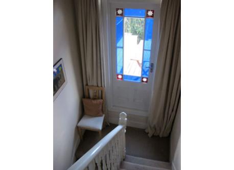 Door to roof terrace