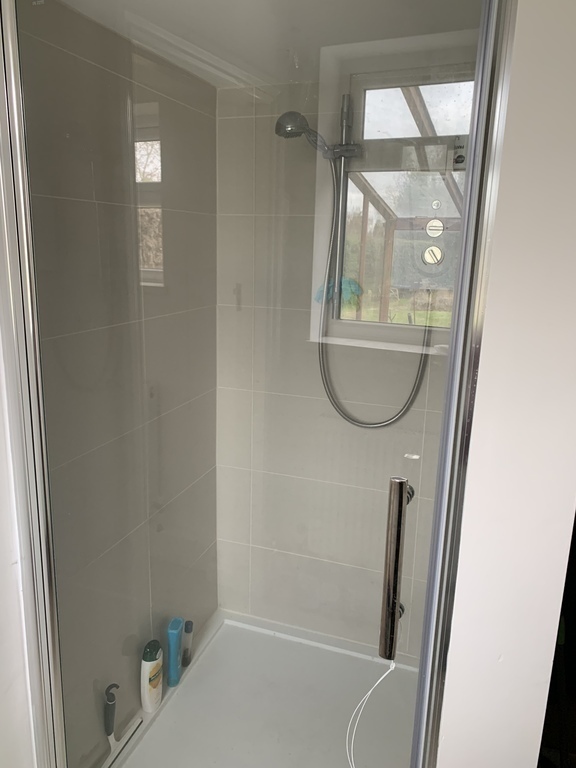 Ground floor shower