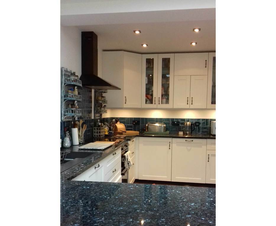 Cooking area of kitchen