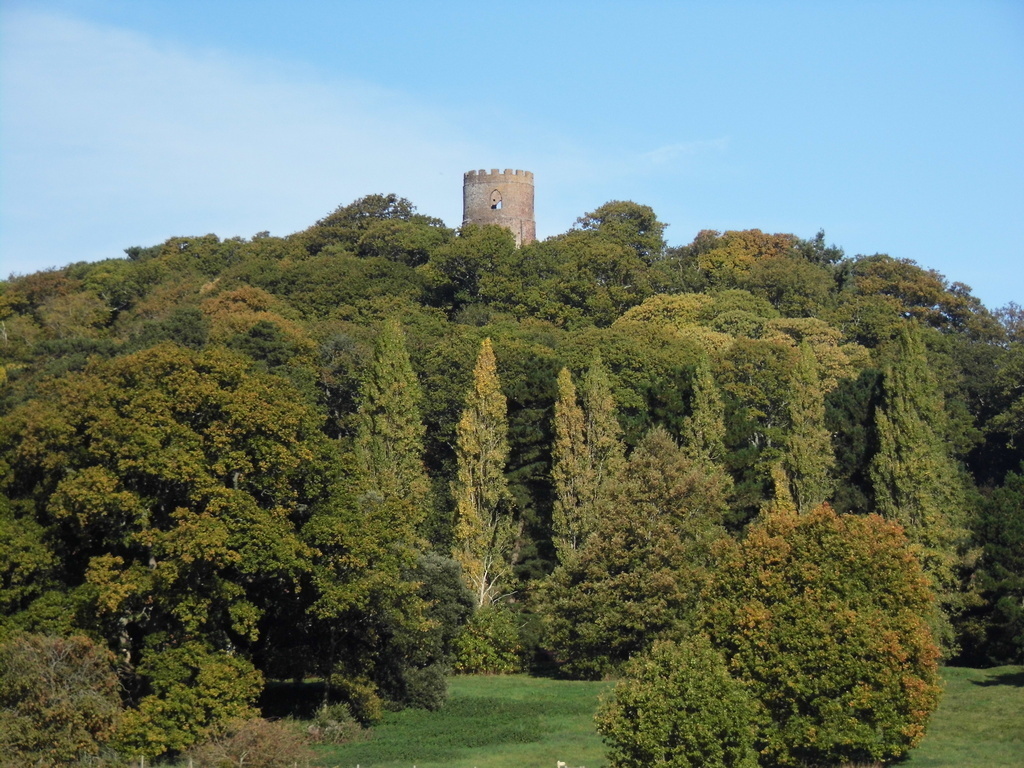 Conygar Tower, a local landmark.