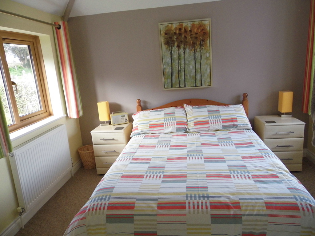 Guest bedroom 1, double aspect.