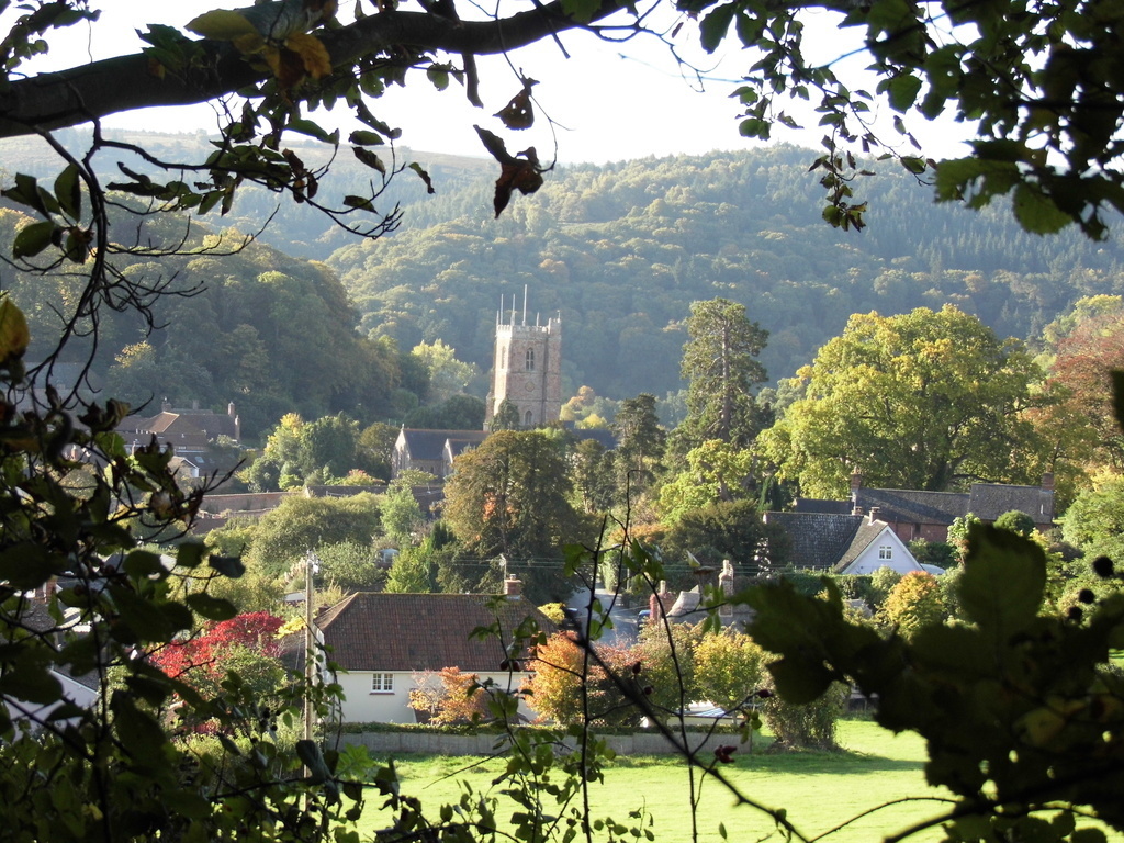 View of Dunster.