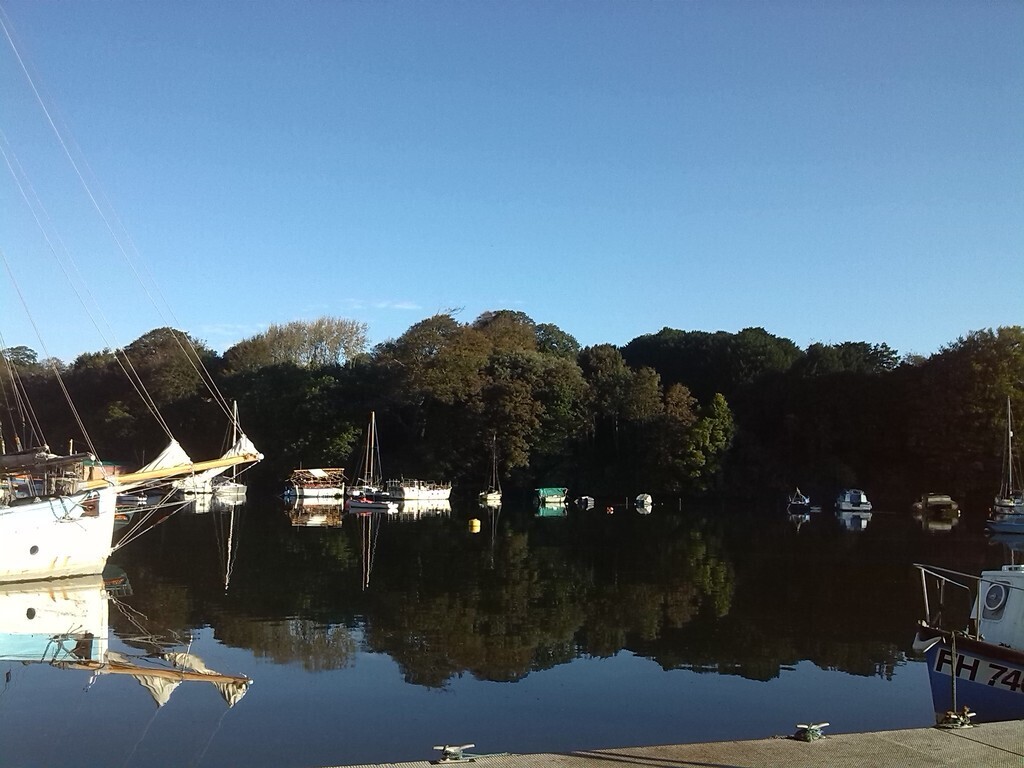 local Penryn creek harbour view