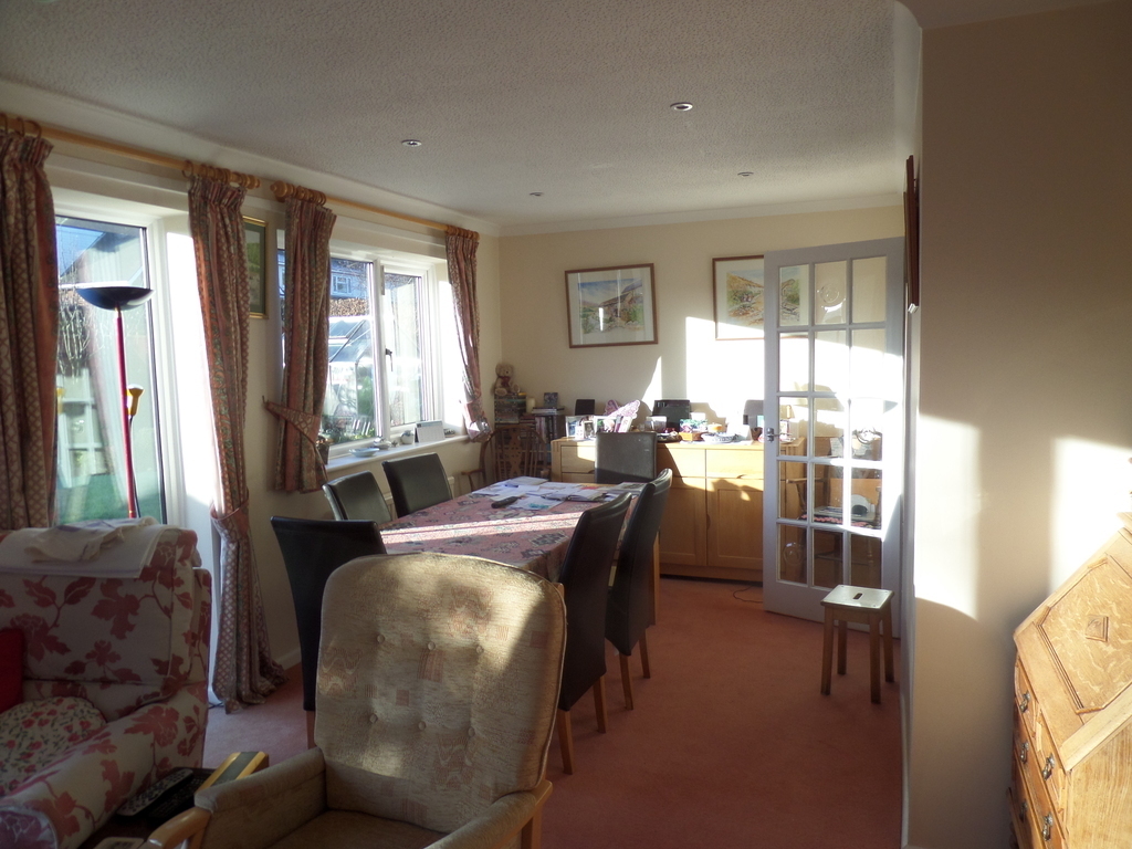 Lounge showing dining area.