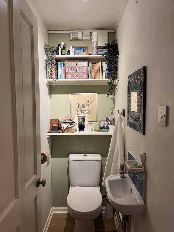 upstairs toilet