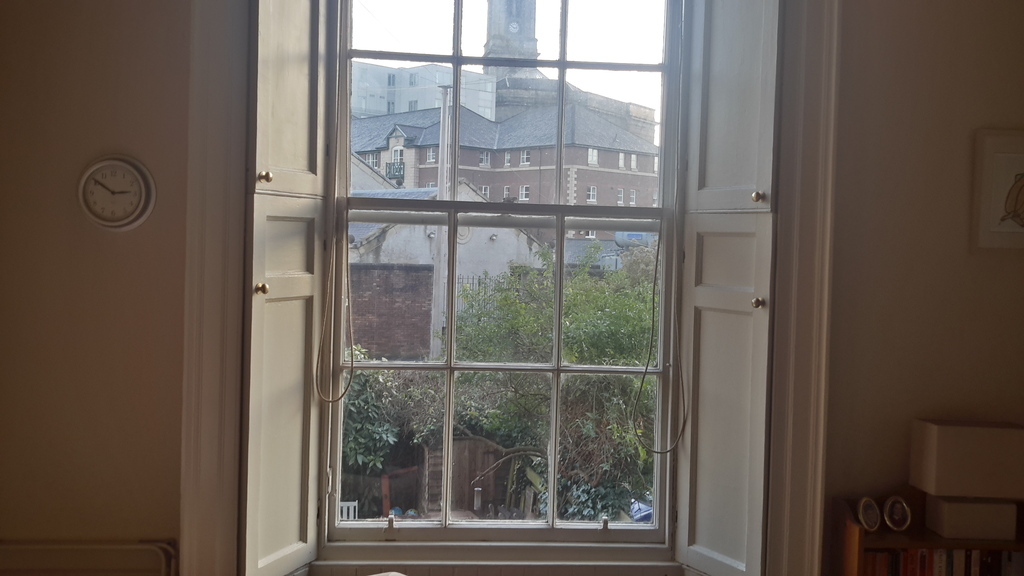 View from main bedroom