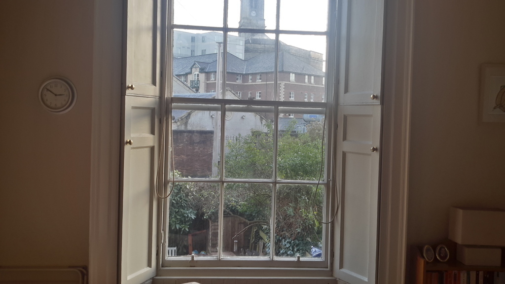 View from main bedroom