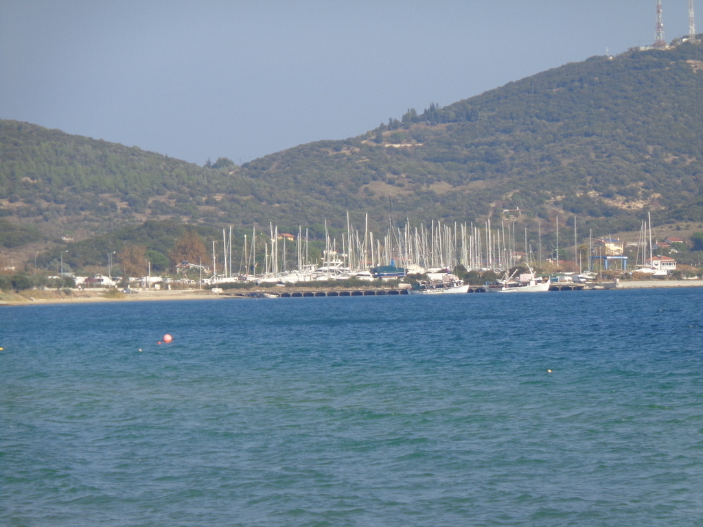  SMALL PORT FOR PLEASURE SAILING   CRAFTS-N.PERAMOS VILLAGE  END OF LONG BEACH