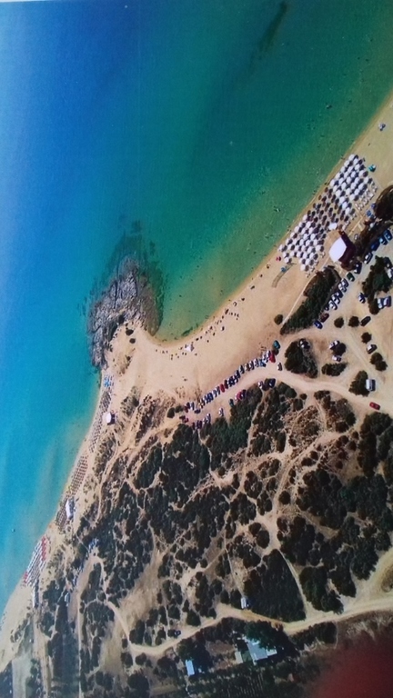 Ammolofi beaches   much  loved  by  adolescents wonderful  waters  noisy  music[for  retired ones....]