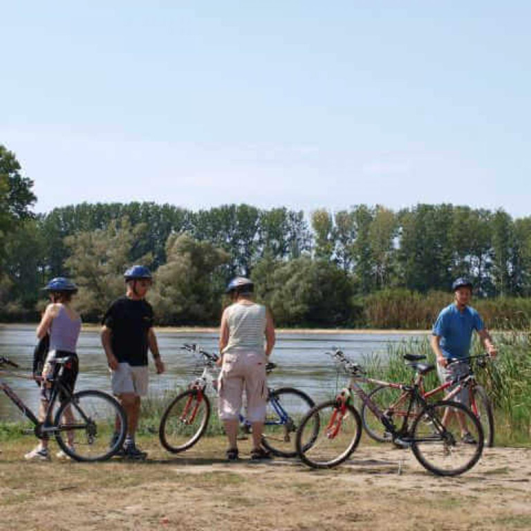 BIKING AT  NESTOS-DELTA