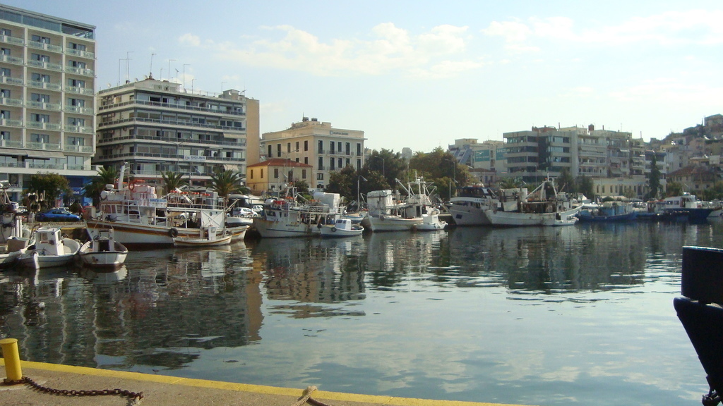 FISHING  PORT  KAVALA  DOWNTOWN