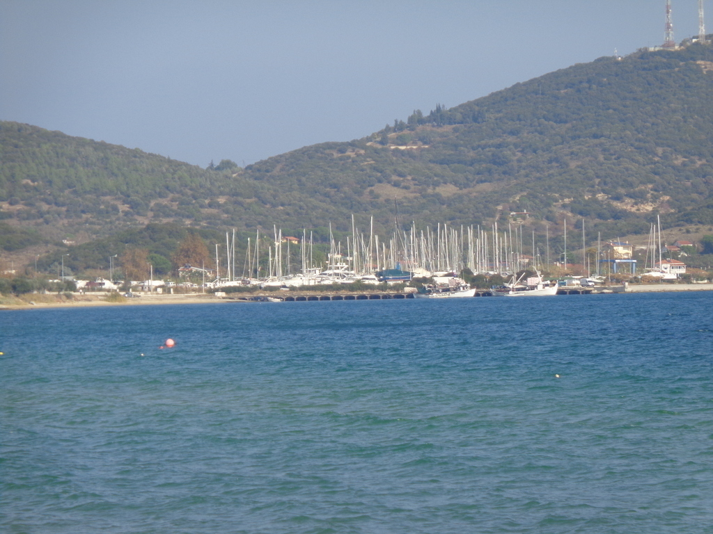  SMALL PORT FOR PLEASURE SAILING   CRAFTS-N.PERAMOS VILLAGE  END OF LONG BEACH
