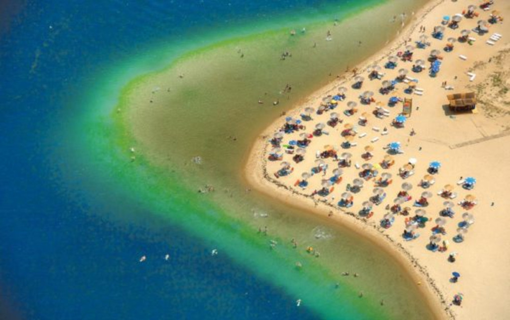 at the edge  of  GLOSSA  BEACH-KERAMOTI