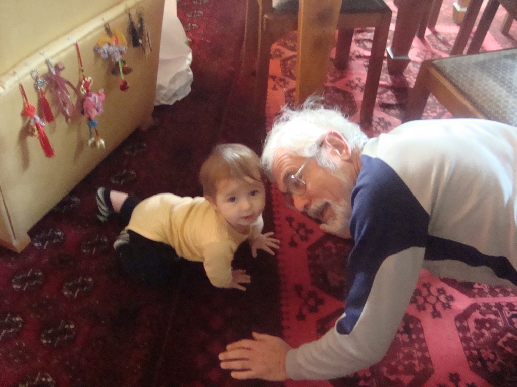 game-playing with grandson