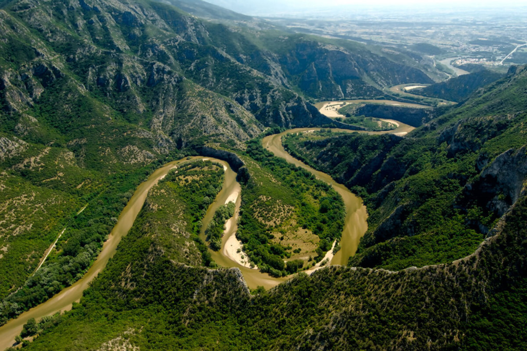 NESTOS RIVER,25 KM  FROM KAVALA...SCENIC   ITINERARY  WITH   KAYAK, ON  FOOT  AND  HORSE RIDING