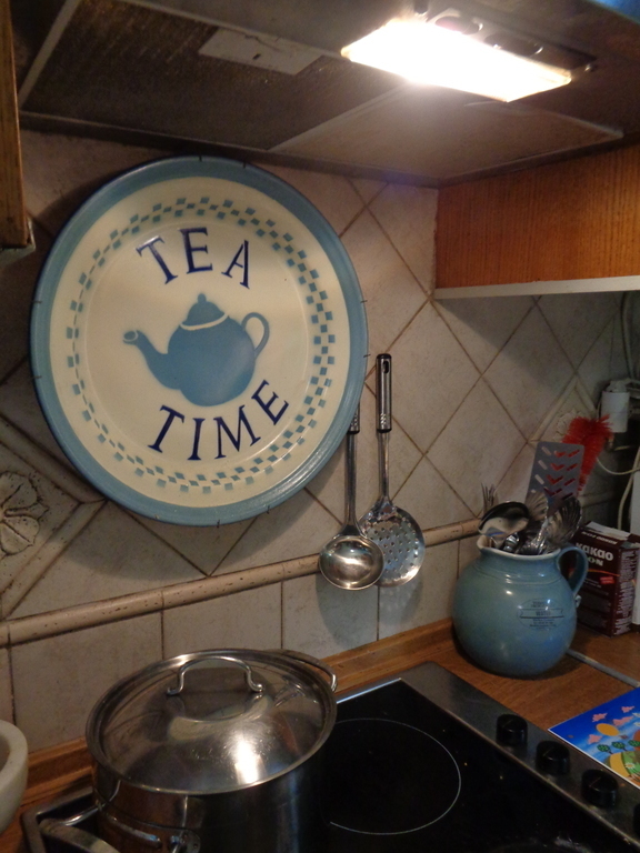 a kitchen view  over  cooker
