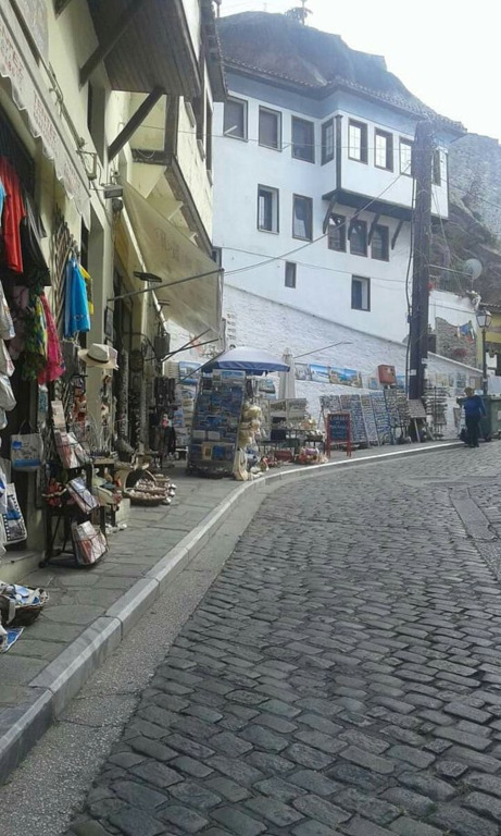 entering  the   PANAGIA  -old town  neighbourhood