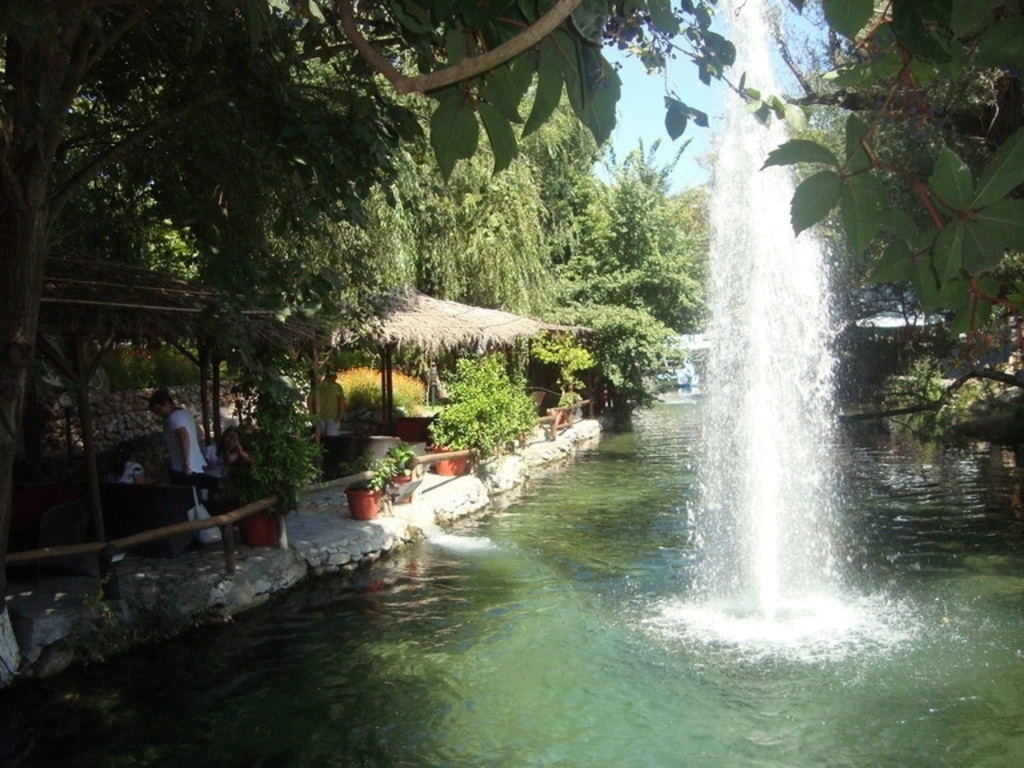 KEFALARI CREEKS AND WATER  FOUNTAINS-HALF  WAY TO DRAMA TOWN