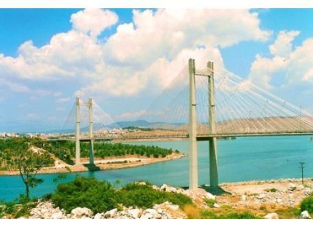 Chalkida bridge to Evia island