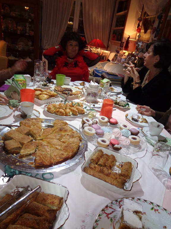 a birthday celebration at ours