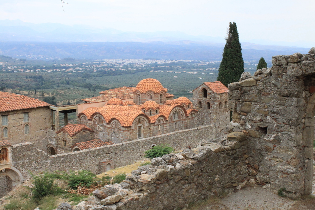 Some beautiful sites worth visiting from our house: 
Mystras