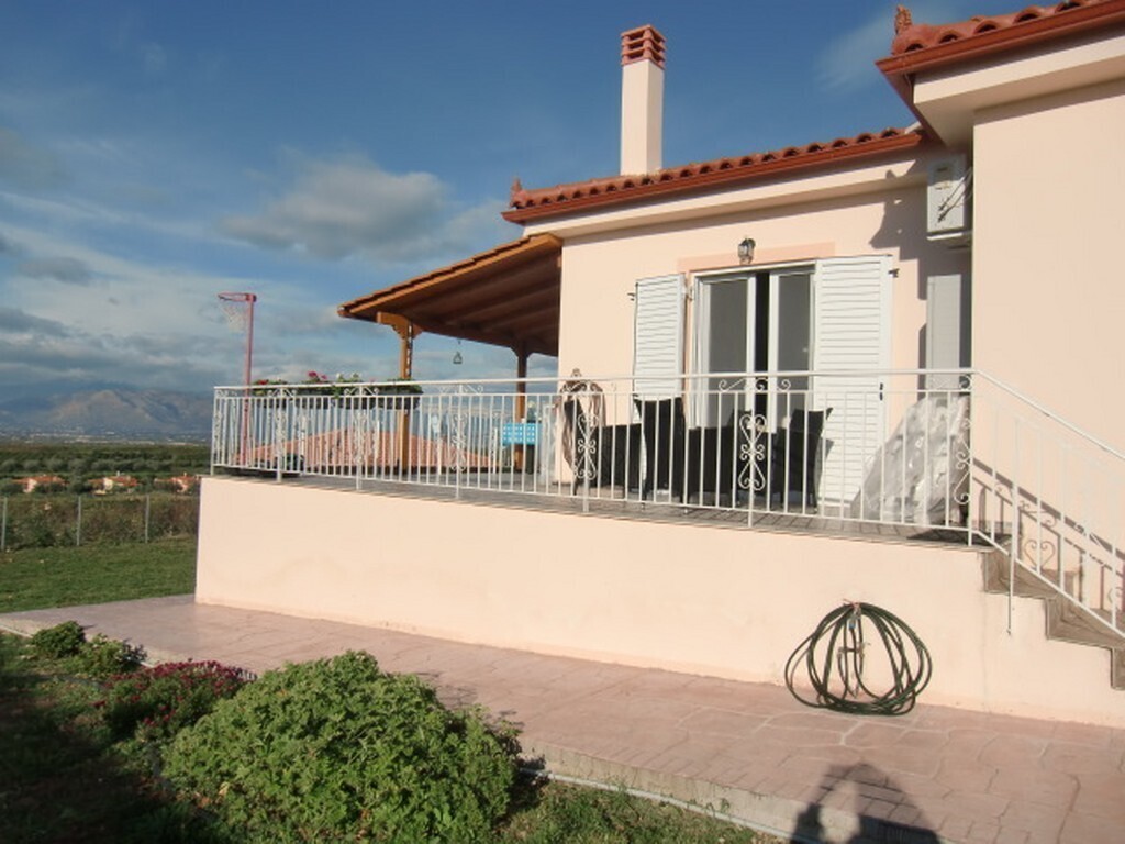 Side view of our house.