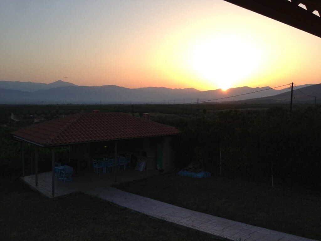Sunset view every evening from terrace of our house.