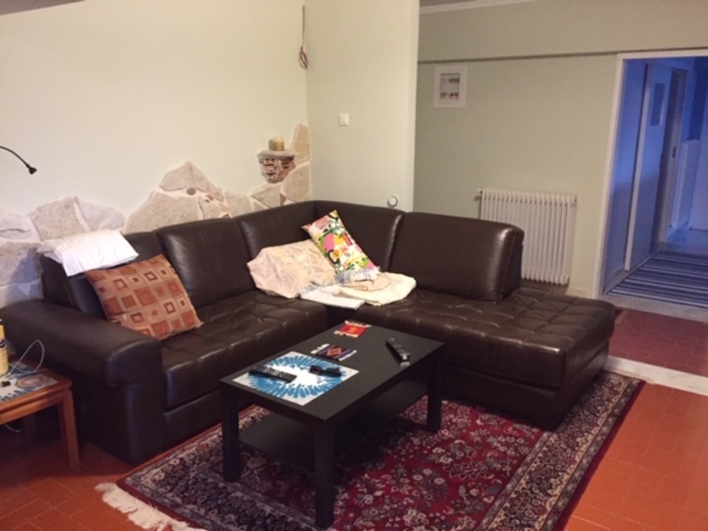 Guest house sitting area with and TV room