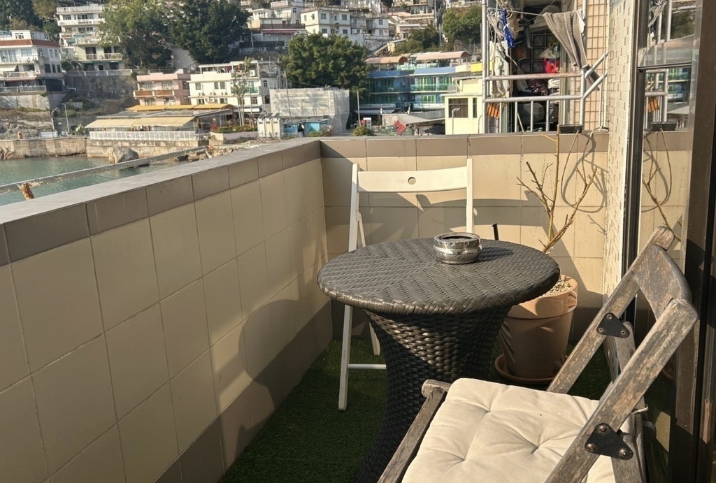 Balcony/master bedroom 