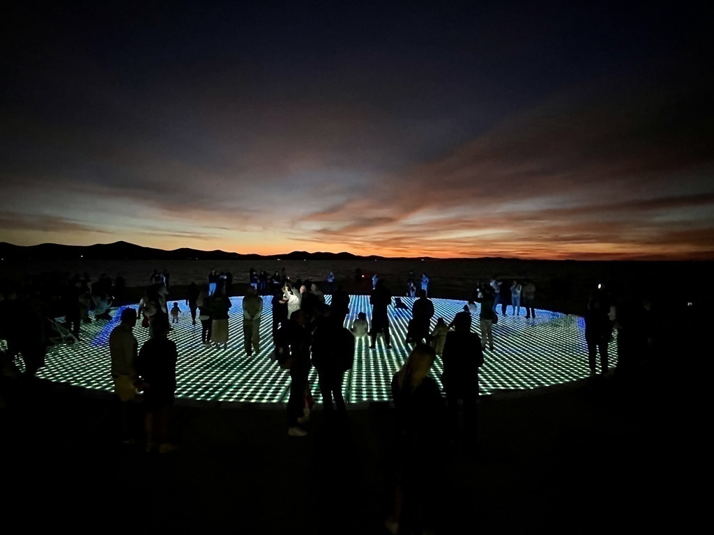 The Greeting to the Sun in Zadar