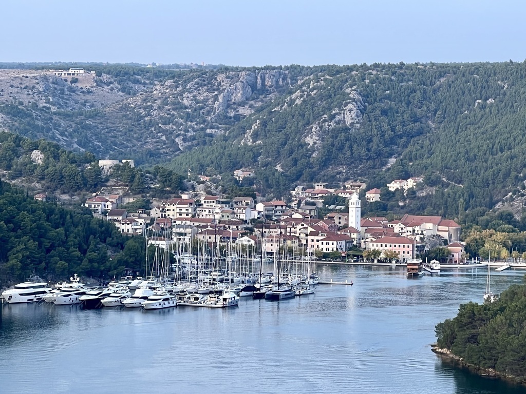 view of Skradin (nearby Šibenik)