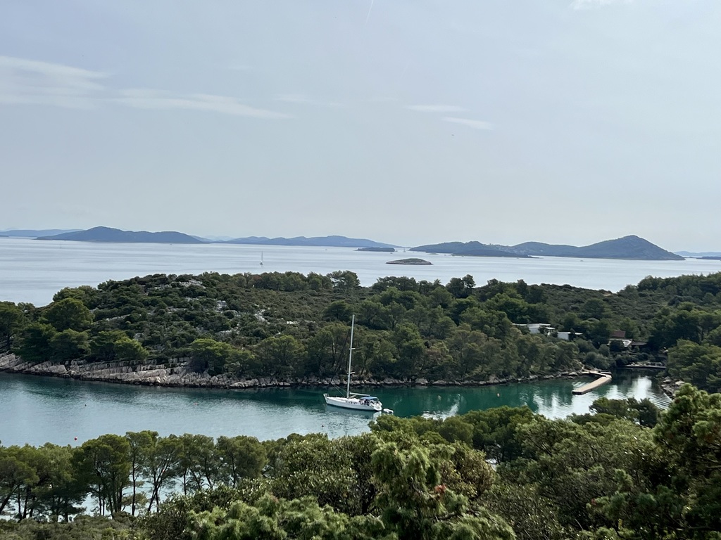 View from the Pustograd trail