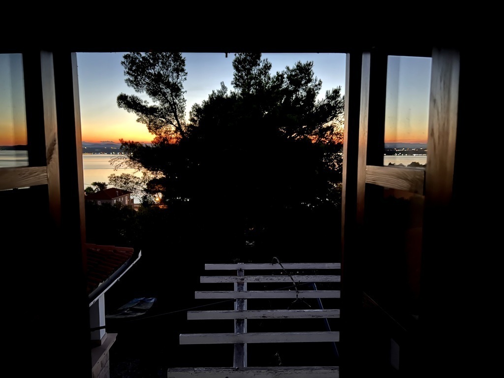 view from one of living room windows