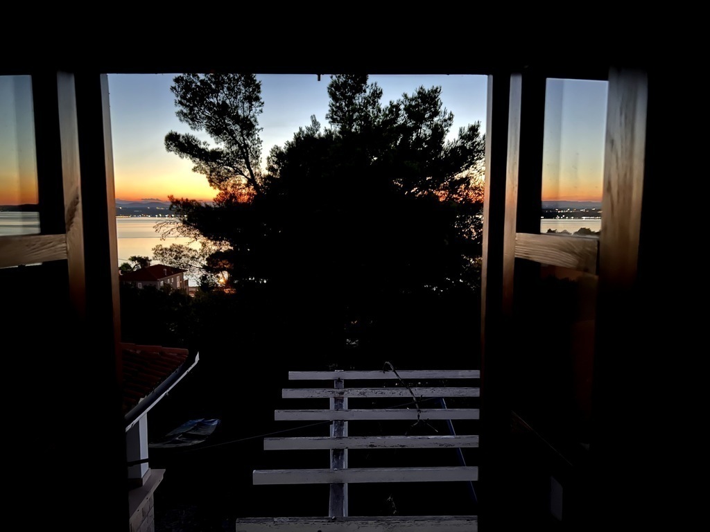 view from one of living room windows